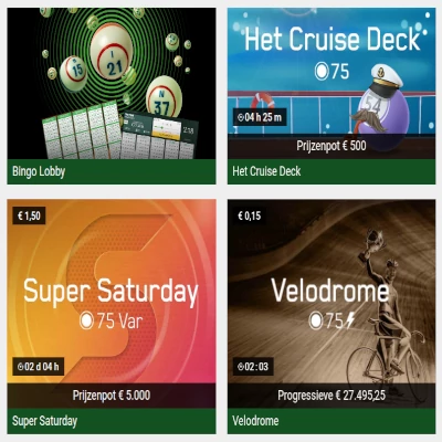 Speel Bingo bij Unibet